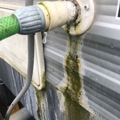 トレーラーハウス給水口漏水