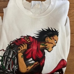 受け渡し決定済 Tシャツ メンズ長袖古着AKIRAアニメ