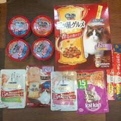 15歳前後のシニア猫ちゃんのごはんとおやつのセット
