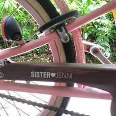 SISTER JENNI 20インチ 子供用自転車 女の子用 ピンク シスタージェニィの画像