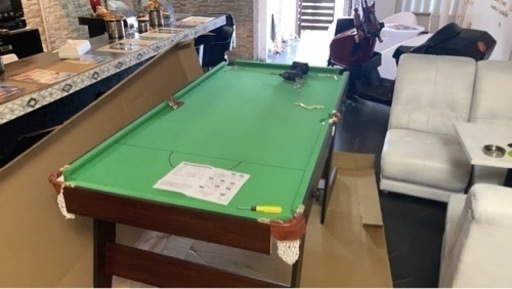 ビリヤード6フィート台