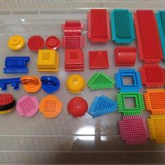 ペタペタブロック　390個前後の画像