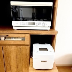 オーブンレンジ、炊飯器