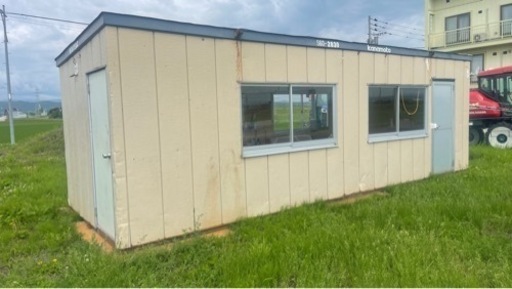 プレハブ スーパーハウス 中古 まだまだ使えます 雨漏り無し