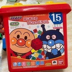 アンパンマン　ブロックの画像