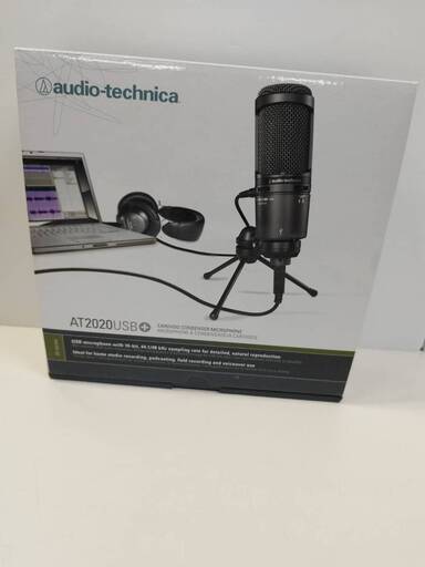 【美品】audio-technica AT2020USB+ コンデンサーマイク