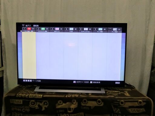 TOSHIBA 液晶テレビ 43M540X 2020年製 REGZA 43型 4K レグザ