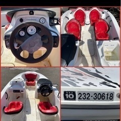 ジャンク 小型船 小型ボート シド・ビィシャス プレジャーモーターボート トレーラー付き 書類有りの画像
