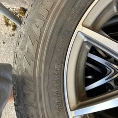 車のパーツ タイヤ、ホイール受け渡し決定しました　　　　の画像