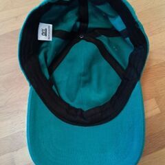 新品未使用 キャップ　6パネル 野球帽　グリーン　フリーサイズの画像
