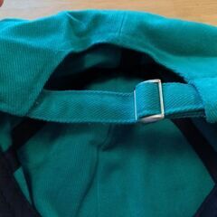 新品未使用 キャップ　6パネル 野球帽　グリーン　フリーサイズの画像