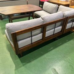 【愛品館八千代店】unico　ウニコ　ベンチダイニング3点セット　SWELLAの画像