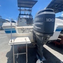 人気艇　ヤマハ UF23 船外機YAMAHA 100馬力　４ストの画像