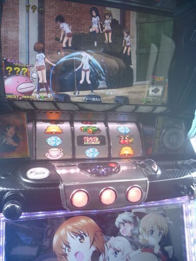 パチスロ実機　ガールズアンドパンツァーＧ