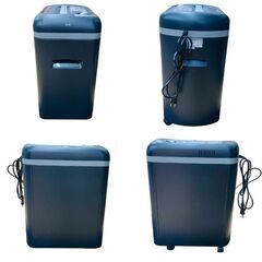 【REGASTOCK川崎店】【動作確認済み】サンワサプライ ペーパー&CDシュレッダー 400-PSD008 50／60Hz A4×6 3*9マイクロカット CD 4分割 カード 3分割の画像