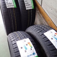 【お取引終了！】★(O-8)軽乗用車用165/55R15の4本セット！工賃等全て込み4本22,000円の画像