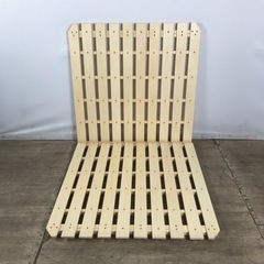86 すのこ シングルベッド 2枚セット