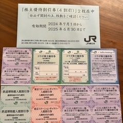 JR東日本株主優待券