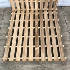87 すのこ シングルベッド 2枚セットの画像