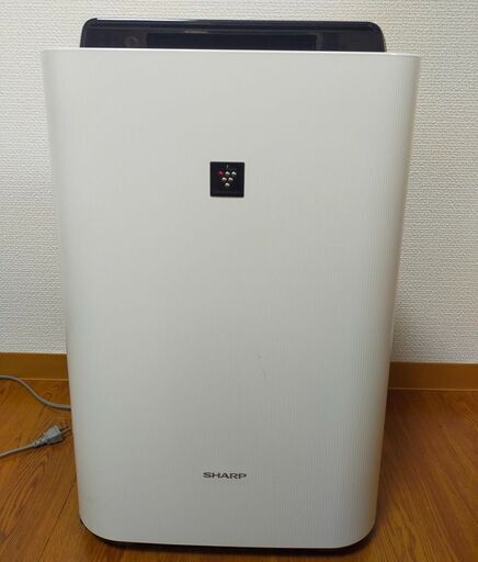 プラズマクラスターのシャープ加湿空気清浄機KC-E50-W