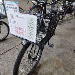 激安★電動アシスト自転車26インチ ブラック アウトレット 　56,800円　大阪府高槻市の画像