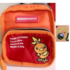使用感少なめ ゲームボーイアドバンス GBA SP 専用 ポケモン SP 収納ポーチ アチャモ コレクション　当時物 ☆ PayPay(ペイペイ)決済可能 ☆ 札幌市 豊平区 平岸 平岸店の画像