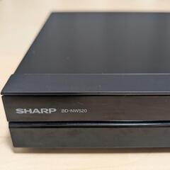 【受渡し者決定】SHARP AQUOS シャープ ブルーレイディスクレコーダー BD-NW520 リモコン付 2018年製 動作確認済みの画像