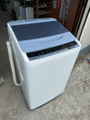 【動作保証あり】HITACHI ビートウォッシュ 2017年 BW-V70B 7.0kg 洗濯機【管理KRS672】