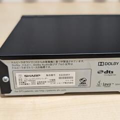 【受渡し者決定】SHARP AQUOS シャープ ブルーレイディスクレコーダー BD-NW520 リモコン付 2018年製 動作確認済みの画像