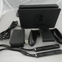 お値下げ！ Nintendo Switch HAC-001（旧型）グレー ドック ACアダプター ジョイコングリップ ストラップ スイッチ ニンテンドー 西岡店の画像