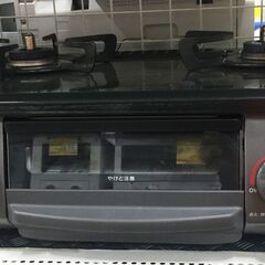 【中古品】リンナイ　ガスコンロ　KSR563BKR　LPガス用　...