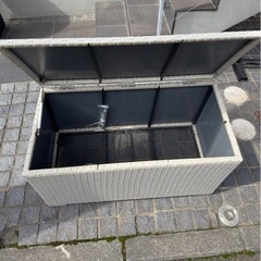 屋外用収納ボックスの画像