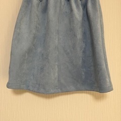  ems excite スカイブルーの台形スカート 新品の画像