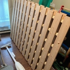 ニトリ　マットレスNスリーププレミアム➕スノコの画像