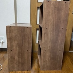家具 収納家具 カラーボックス　2点
の画像