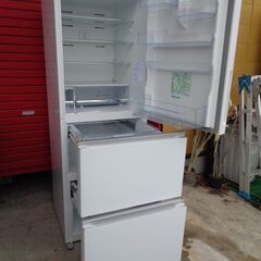 ヤマダセレクト ガラストップ 358L 3ドア 冷凍冷蔵庫 REFAGE YRZ