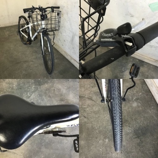 573□岐阜発　△BRIDGESTONE/子供用自転車/SCHLEIN/シュライン/24インチ/7段変速/走行確認/防犯有り/変速ボタン破損有り/現状品　R5.6/20□