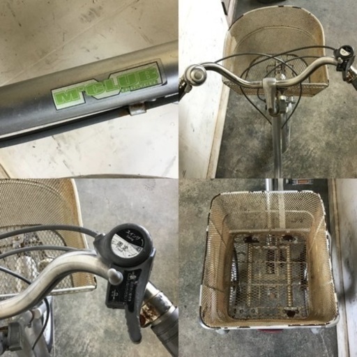 574● ⑤岐阜発　M.CLUB 大人用三輪車 自転車/前二輪/走行確認/サビ有り/キズ有り スイング有り スイングロック付き 現状品　R4.9/12