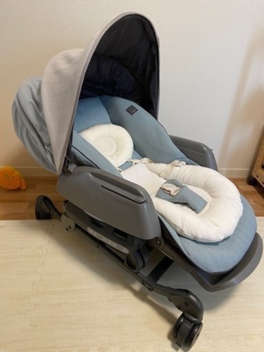 【combi】【ハイローチェア】ネムリラ  オートスイング ロング