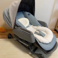 【combi】【ハイローチェア】ネムリラ  オートスイング ロング
