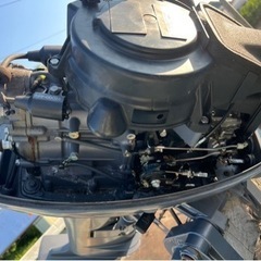 ヤマハ船外機9.9馬力　２ストの画像