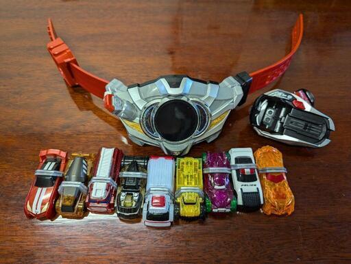 仮面ライダー ドライブ ベルト、シフトブレス、シフトカー