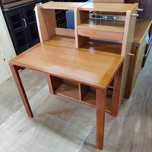 【愛品倶楽部柏店】 karimoku デスク＆マルチシェルフSET Utility plus