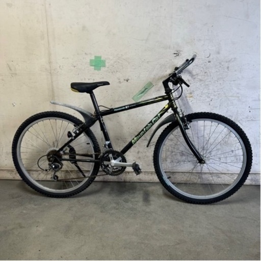 581★岐阜発　②△Panasonic△MOUNTAIN CAT/3×7段変速/マウンテンバイク/走行確認/前後変速出来ません/現状品　R6.2/5★