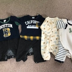 【最終値下げ】ロンパース　トレーナー　60-80サイズの画像