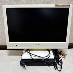 DVD プレイヤー+液晶テレビ19型　