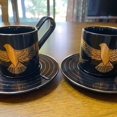 コーヒーカップ　ソーサー　2セット