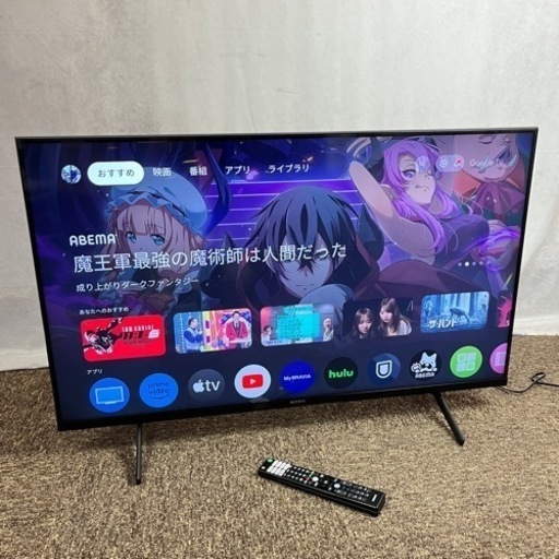 SONY BRAVIA 43V KJ-43X85J 液晶テレビ 2022年製 43インチ 43型 4K ソニー ブラビア Google TV内蔵
