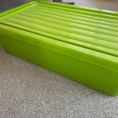 決まりました。衣装ケース　緑　の画像