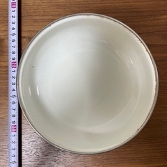 ホーロー容器 ボウル フルーツ柄 タッパー 昭和レトロ ヴィンテージの画像